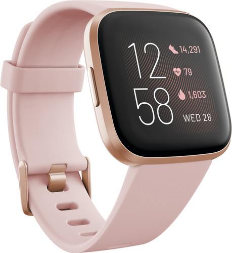 Fitbit Versa 2 Rosa | Coolblue - Vor 13:00, morgen da