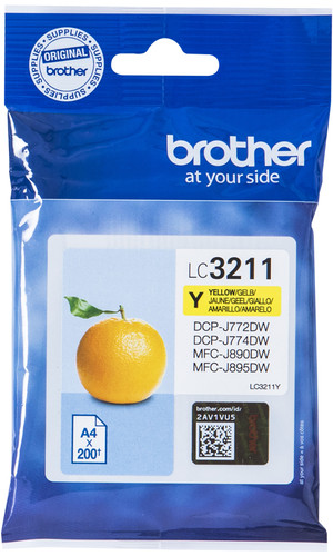 Brother LC-3211 Cartridge Yellow Main Image