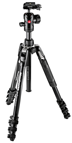 Manfrotto Advanced Aluminum Travel Tripod Lever + Kugelkopf Main Image