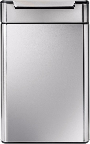 Simplehuman Rectangular Touch Bar Recycler 2 x 24 Liter Edelstahl Main Image