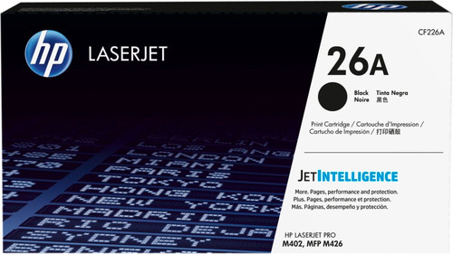 HP 26A Toner Cartridge Black Main Image