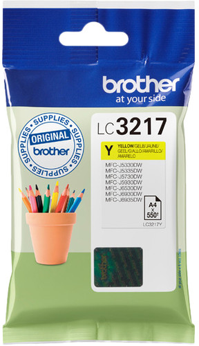 Brother LC-3217 Cartridge Yellow Main Image