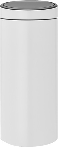 Brabantia Touch Bin 30 Liter White Main Image