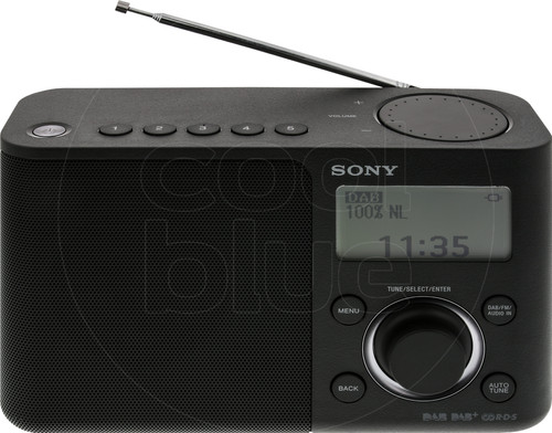 Sony XDR-S61D Schwarz | Coolblue - Vor 13:00, morgen da | Radios