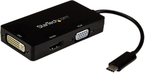 StarTech USB-C auf VGA, DVI oder HDMI Docking Station | Coolblue - Vor morgen da