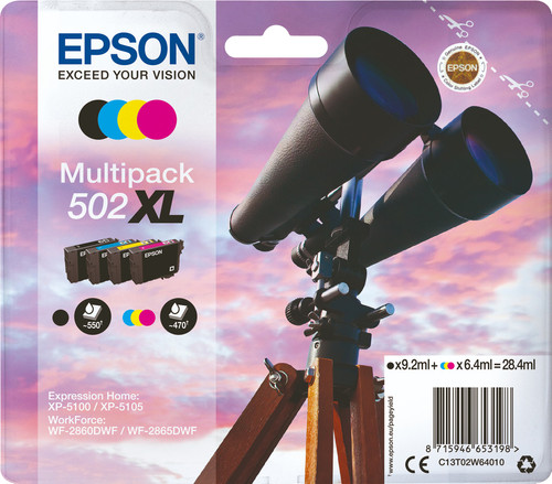 Epson 502XL Cartridges Combo Pack Main Image