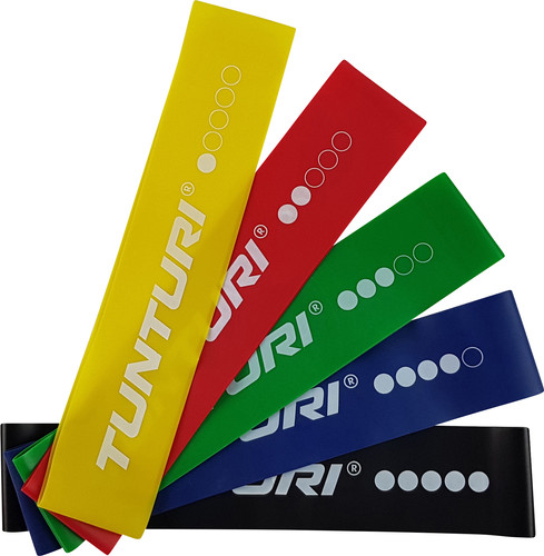 Tunturi Mini Resistance Band Set 5 Stück | Coolblue - Vor 13:00, morgen da