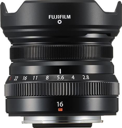 Fujifilm XF 16mm f/2.8 R WR Schwarz Main Image