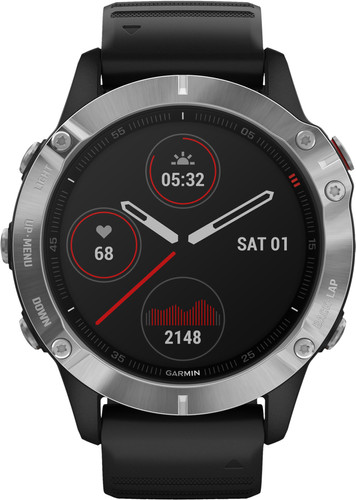 Garmin Fenix 6 - Schwarz - 47 mm | Coolblue - Vor 13:00, morgen da