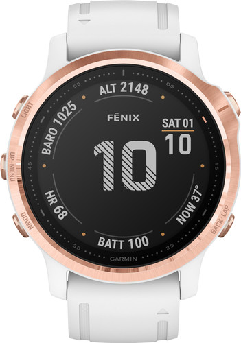 Garmin Fenix 6S Pro - Weiß - 42 mm | Coolblue - Vor 13:00, morgen da