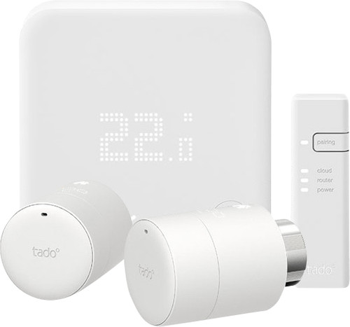 Tado Smart Thermostat V3+ Starter Pack + 2 Radiator Knobs | Coolblue -  Before 13:00, delivered tomorrow