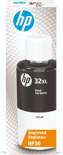 HP-Tintenflasche 32XL Schwarz Main Image