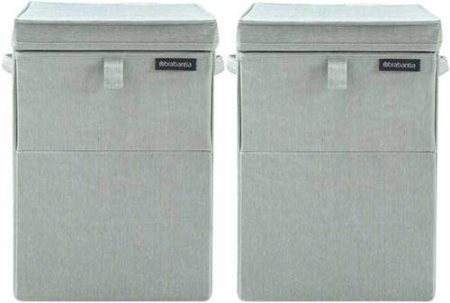 Brabantia 2 Laundry boxes 35L - Green Main Image