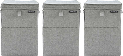 Brabantia 3 Wäscheboxen 35 Liter - Grey Main Image