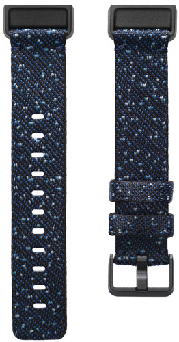 Fitbit Charge 4 Nylon Band Blau S | Coolblue - Vor 17:00, morgen da