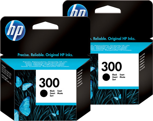 HP 300 Cartridges Black Duo Pack Main Image