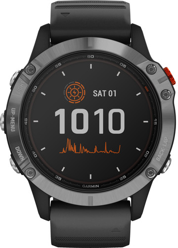 Garmin Fenix 6 Solar - Silber - 47 mm | Coolblue - Vor 12:00, morgen da