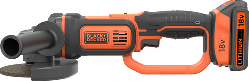 Black & Decker BCG720N-XJ Cordless Angle Grinder 18 Volt excl. batteries  and charger