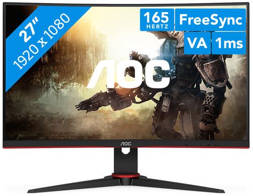 Aoc C27g2ae Bk Coolblue Vor 17 00 Morgen Da