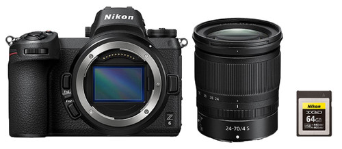 Nikon Z6 + Nikkor Z 24-70 mm f/4 S + 64 GB XQD Speicherkarte Main Image