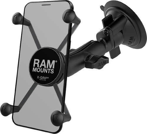 RAM Mounts Universal-Telefonhalter Auto Saugnapf  Windschutzscheibe/Armaturenbrett Groß