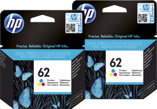 HP 62 Cartridges Color Duo Pack Main Image