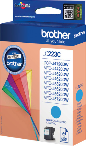 Brother LC-223 Cartridge Cyan Main Image