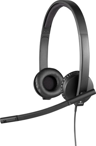 Logitech H570e Stereo USB-A Office-Headset Main Image