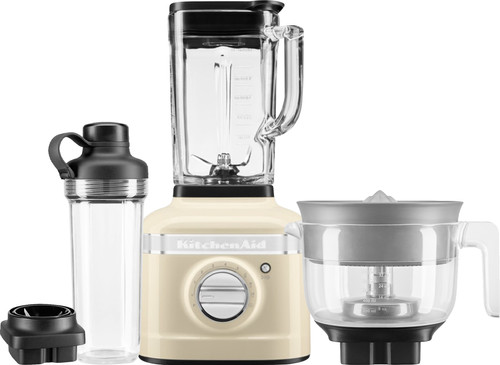 KitchenAid Artisan K400 5KSB4026EAC Almond Cream + Citrus Press and ...