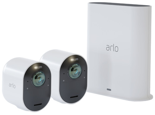 Arlo Ultra 2 Security Camera 4K White Duo Pack Main Image