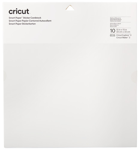 Cricut Smart Sticker Carton 33x33 White Main Image