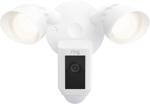 Ring Floodlight Cam Wired Plus White Main Image