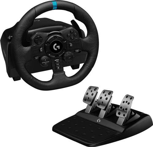 Logitech G923 TRUEFORCE - Lenkrad mit Force Feedback für PlayStation 5, PS4 und PC | Coolblue ...