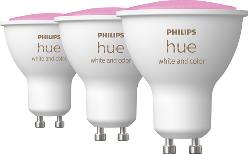 Bourgeon Spoil paste Philips Hue White and Color GU10 3-pack | Coolblue - Before 13:00,  delivered tomorrow