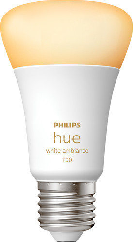 Philips Hue White Ambiance E27 1.100 lm Einzelne Lampe Main Image