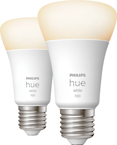 Philips Hue White E27 1100lm Duo Pack Main Image