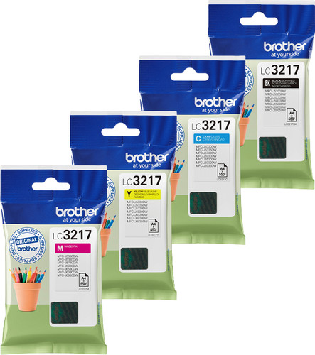 Brother LC-3217 Cartridge Combo Pack Main Image