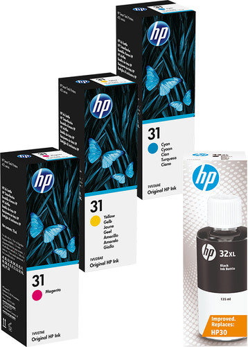 HP 32XL + HP31 Tintenflaschen Kombipack Main Image