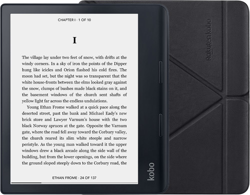 Kobo Sage + Kobo Sleep Cover Schwarz Main Image