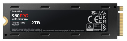 Samsung 980 Pro M.2 SSD 2 TB mit Kühlkörper | Coolblue - Vor 13:00, morgen  da | SSD-Festplatten