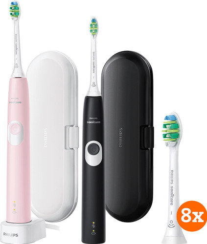 Philips Sonicare ProtectiveClean 4300 HX6800/35 + Intercare Brush Attachments (8 units) Main Image