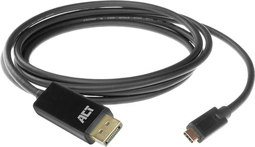 ACT USB-C-auf-DisplayPort-Kabel 2 Meter Main Image