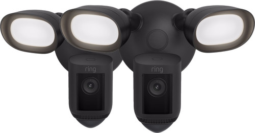 Ring Floodlight Cam Wired Pro Schwarz Doppelpack Main Image