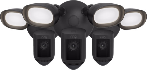 Ring Floodlight Cam Wired Pro Schwarz 3er-Pack Main Image