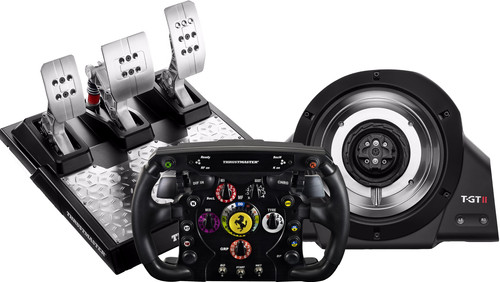 Thrustmaster T-GT II Servo Base + Ferrari F1 Wheel Add-On + T-LCM-Pedalen Main Image