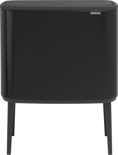 Brabantia Bo Touch Bin 11 + 23L Matte Black Main Image