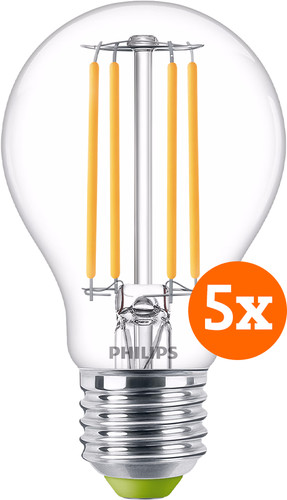 Philips LED Filamentlampe - 2,3W - E27 - warmweißes Licht 5er-Pack Main Image