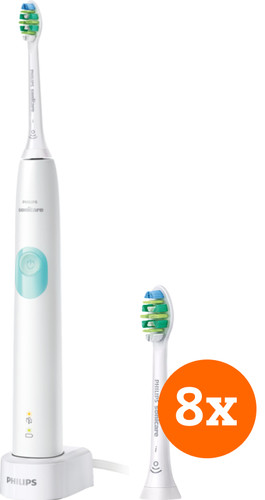 Philips Sonicare ProtectiveClean 4300 HX6807/63 + Intercare Brush Attachments (8 units) Main Image