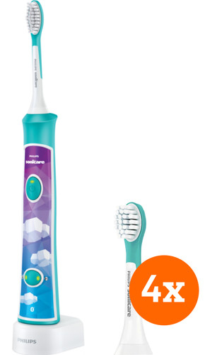 Philips Sonicare for Kids Connected HX6322/04 + Brush Attachments from 3 years (4 units) Main Image