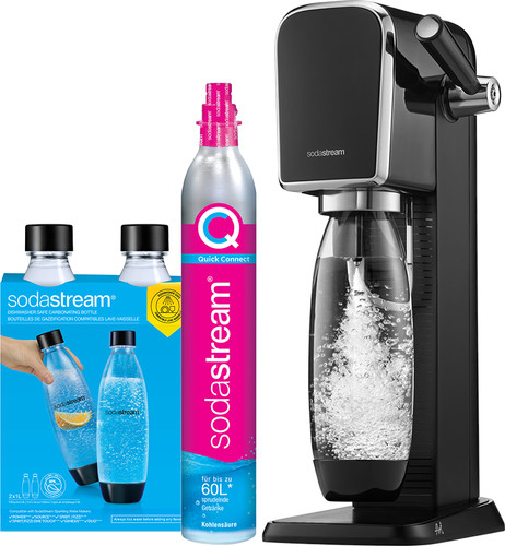 SodaStream ART Black + 2 Bottles Main Image